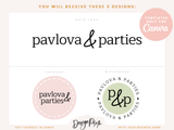 Pavlova Logo Template - Design Pixie