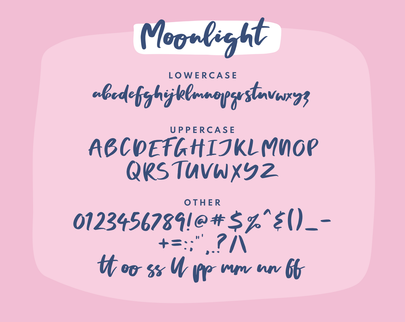 Moonlight Font - Design Pixie