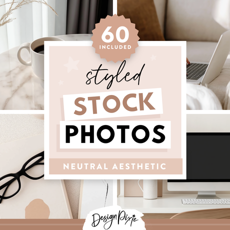 neutral aesthetic stock photos