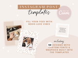 Harper Skies Instagram Post Templates - Design Pixie