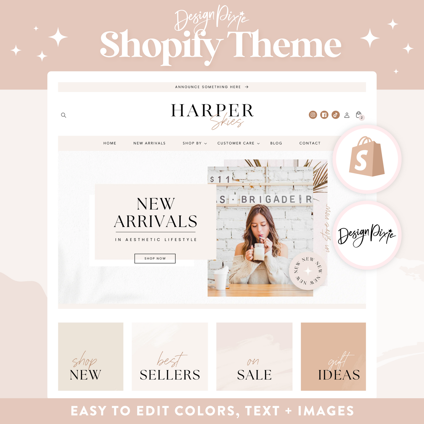 Harper Skies Shopify Theme