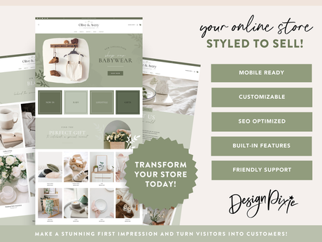 Olive And Avery Shopify Theme