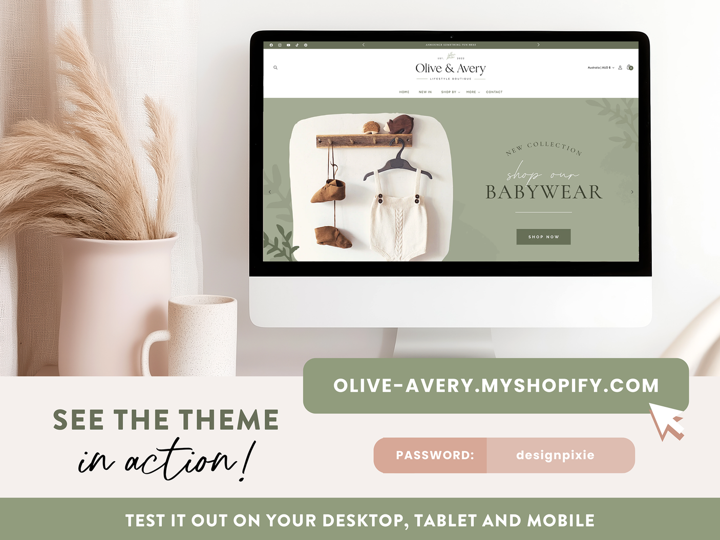 Olive And Avery Shopify Theme