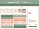 Olive Green Shopify Theme