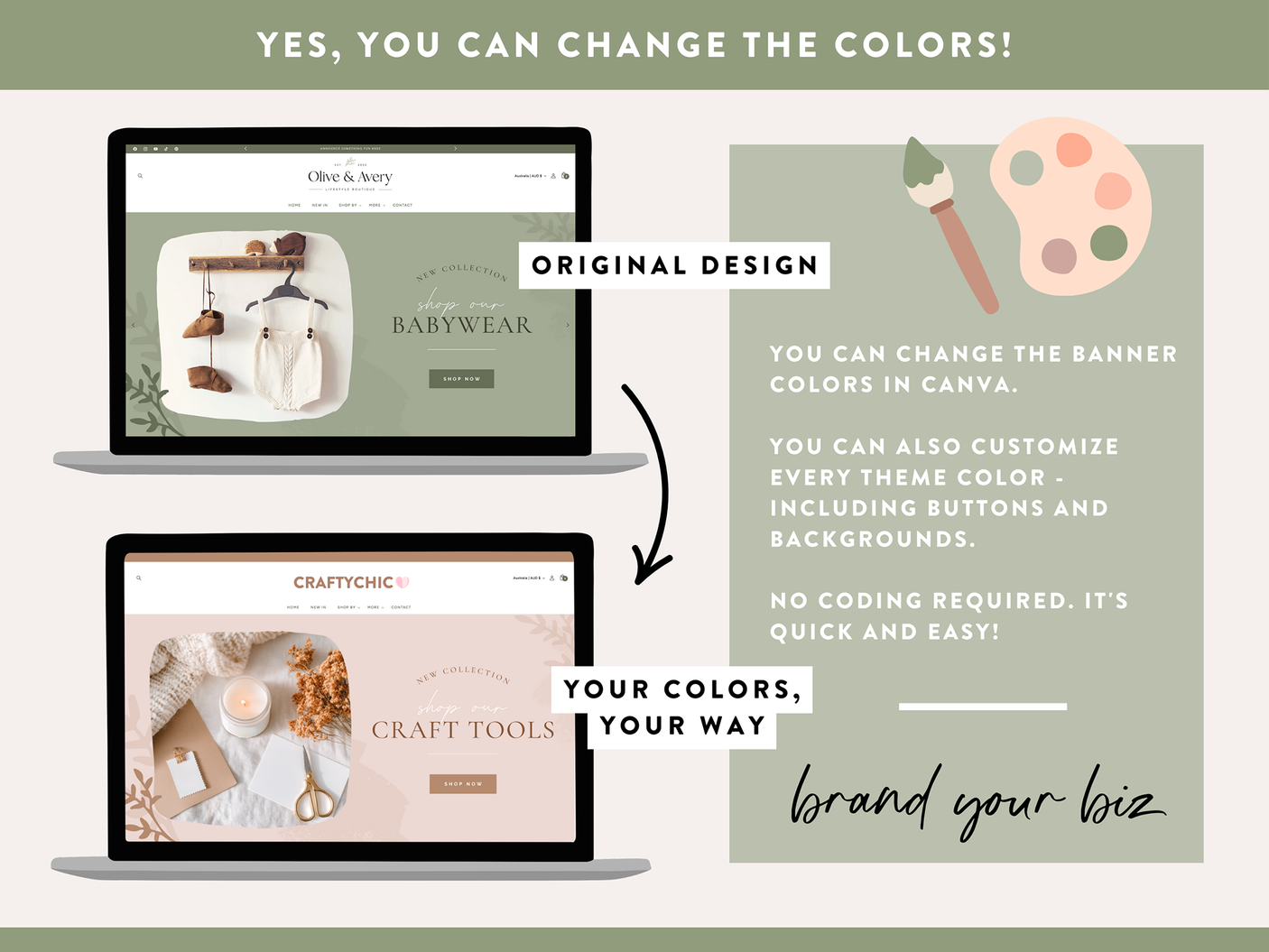 Olive And Avery Shopify Theme