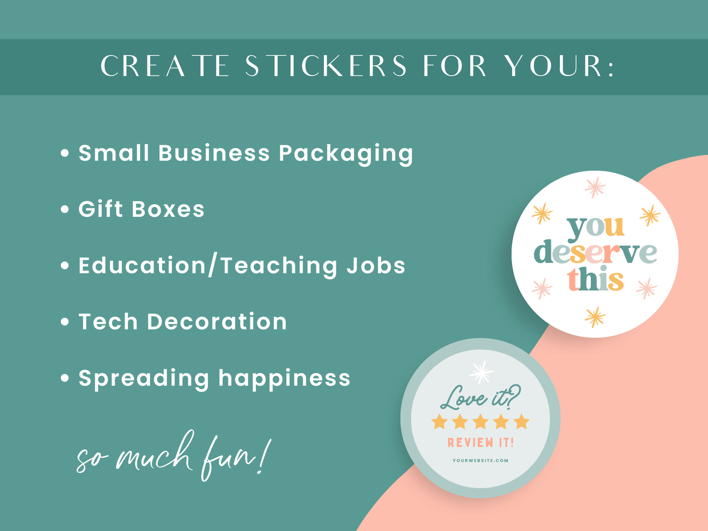 Enchanting Sticker Templates - Design Pixie