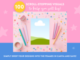 Colorful Paper Mockups Bundle