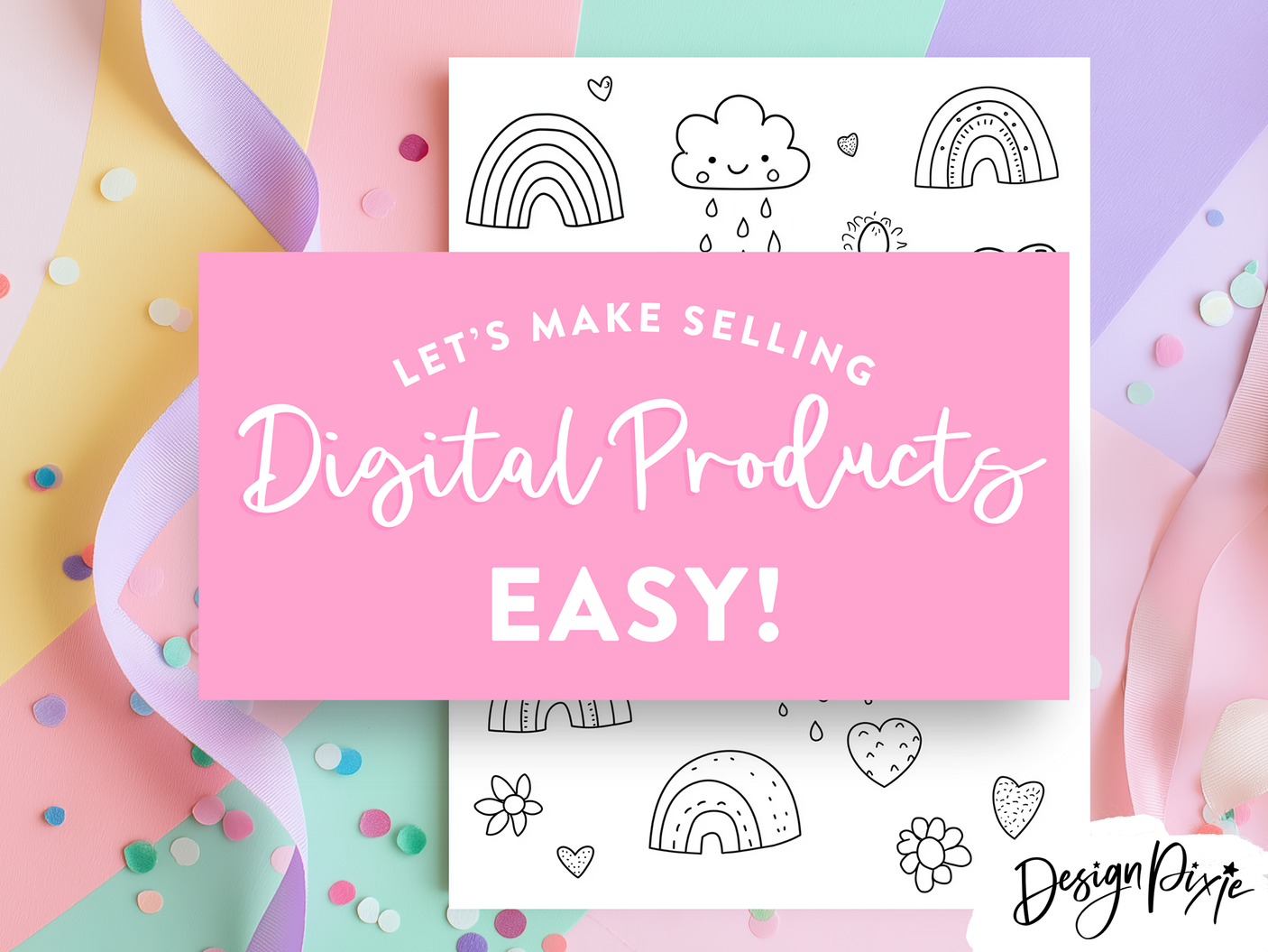 Colorful Paper Mockups Bundle