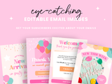 Bright Party Email Marketing Templates