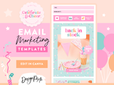 Bright Party Email Marketing Templates