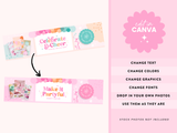 Bright Party Etsy Banner Templates