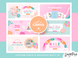 Bright Party Shopify Banners