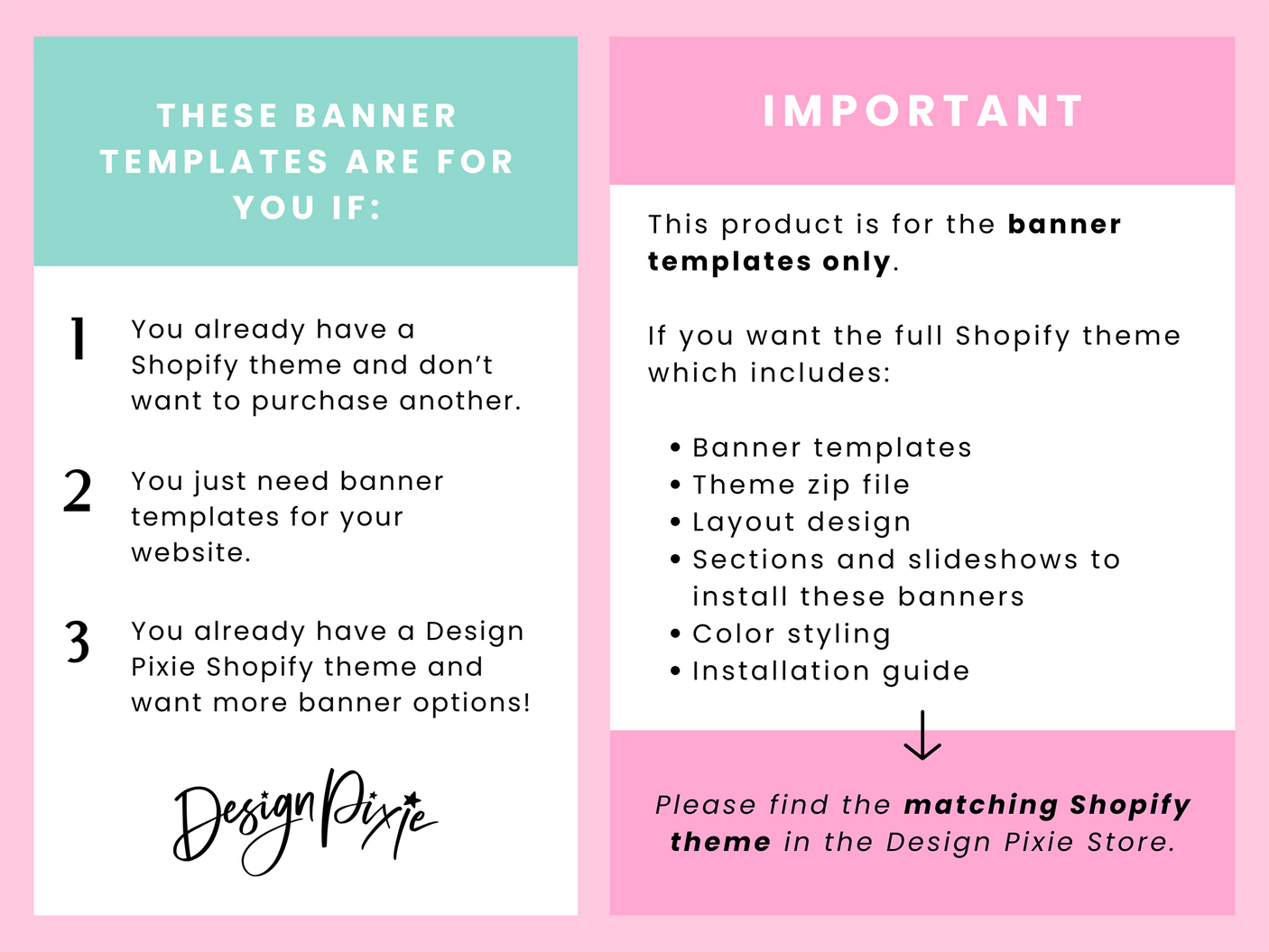 Bright Party Shopify Banners