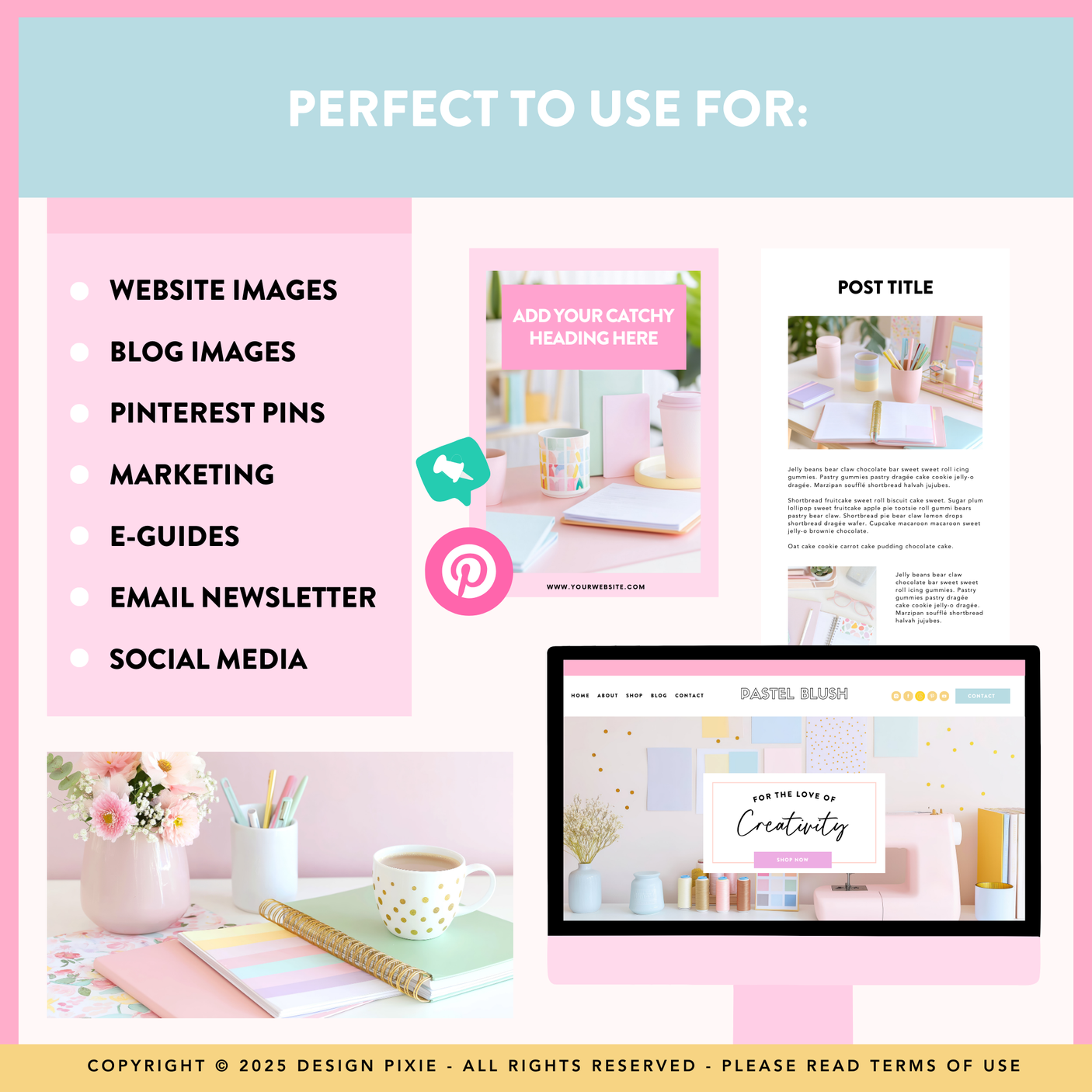 Pastel Creative Stock Photo Pack