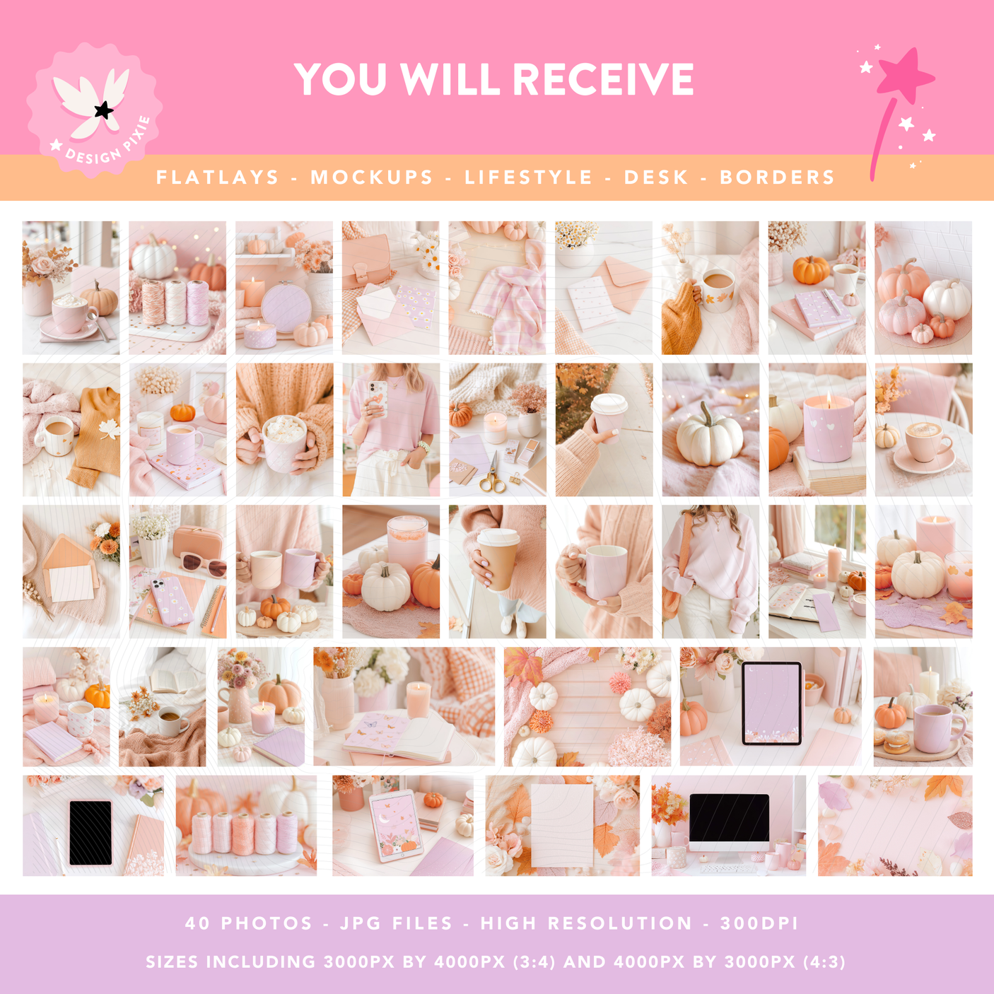 Pastel Fall Stock Photos