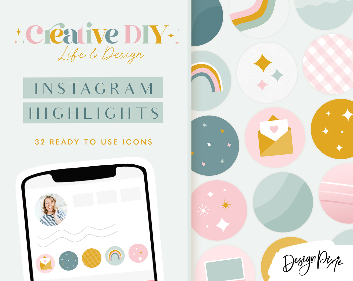 Creative DIY Instagram Highlight Icons - Design Pixie