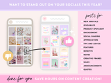 Pastel Party Instagram Templates