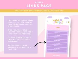 Pastel Party Shopify Theme
