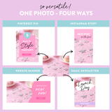 Pastel Party Stock Photos