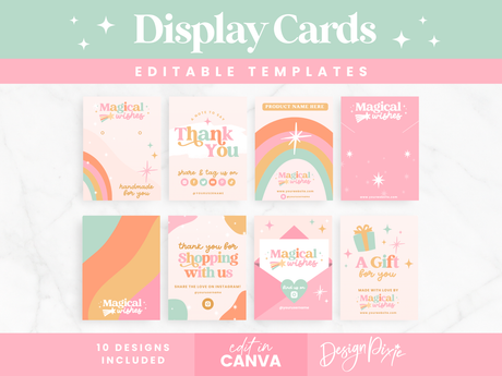 Display Card Templates – Design Pixie
