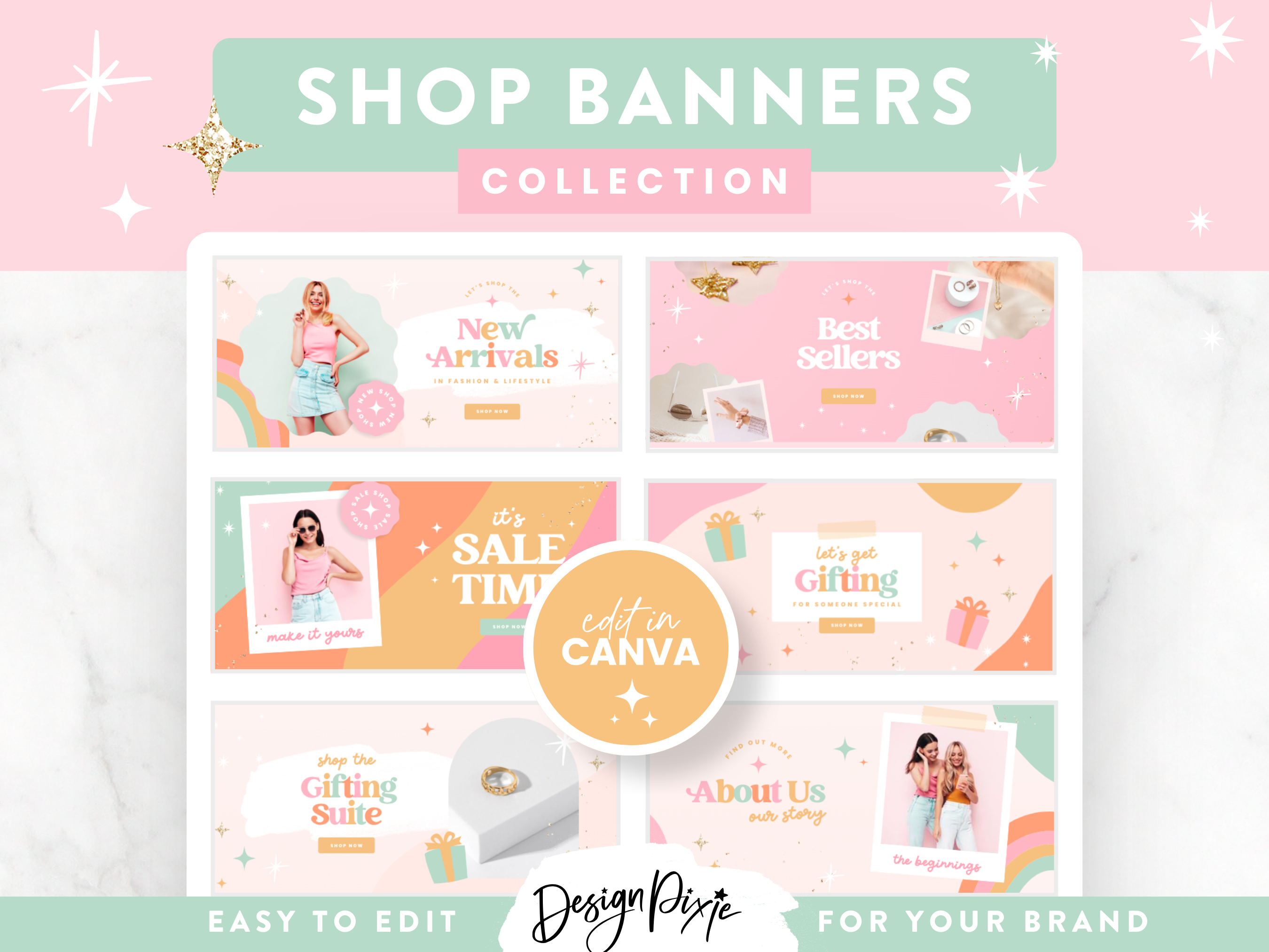 Shopify Banner Templates – Design Pixie