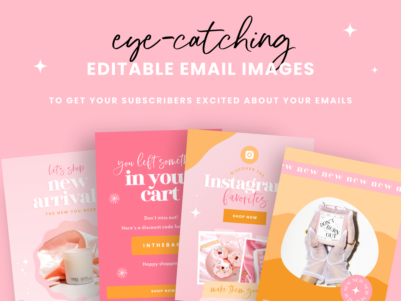 Email Marketing Templates - Candy Wishes - Design Pixie