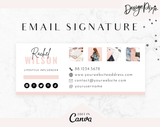 Rachel Email Signature Template - Design Pixie