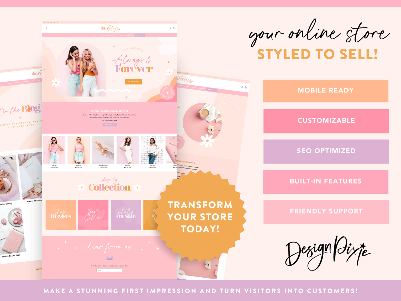 Daisy Days Shopify Theme