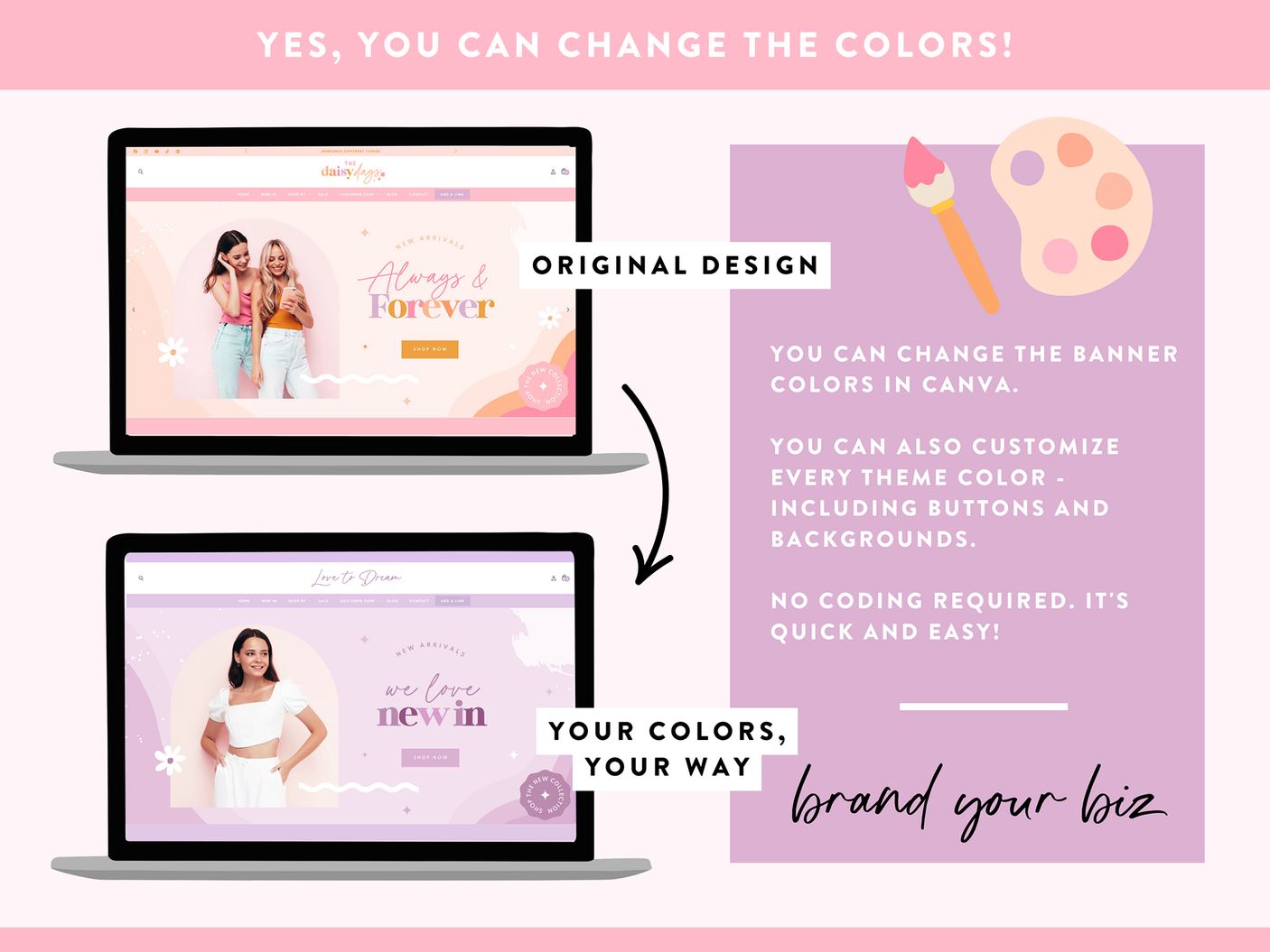 Daisy Days Shopify Theme