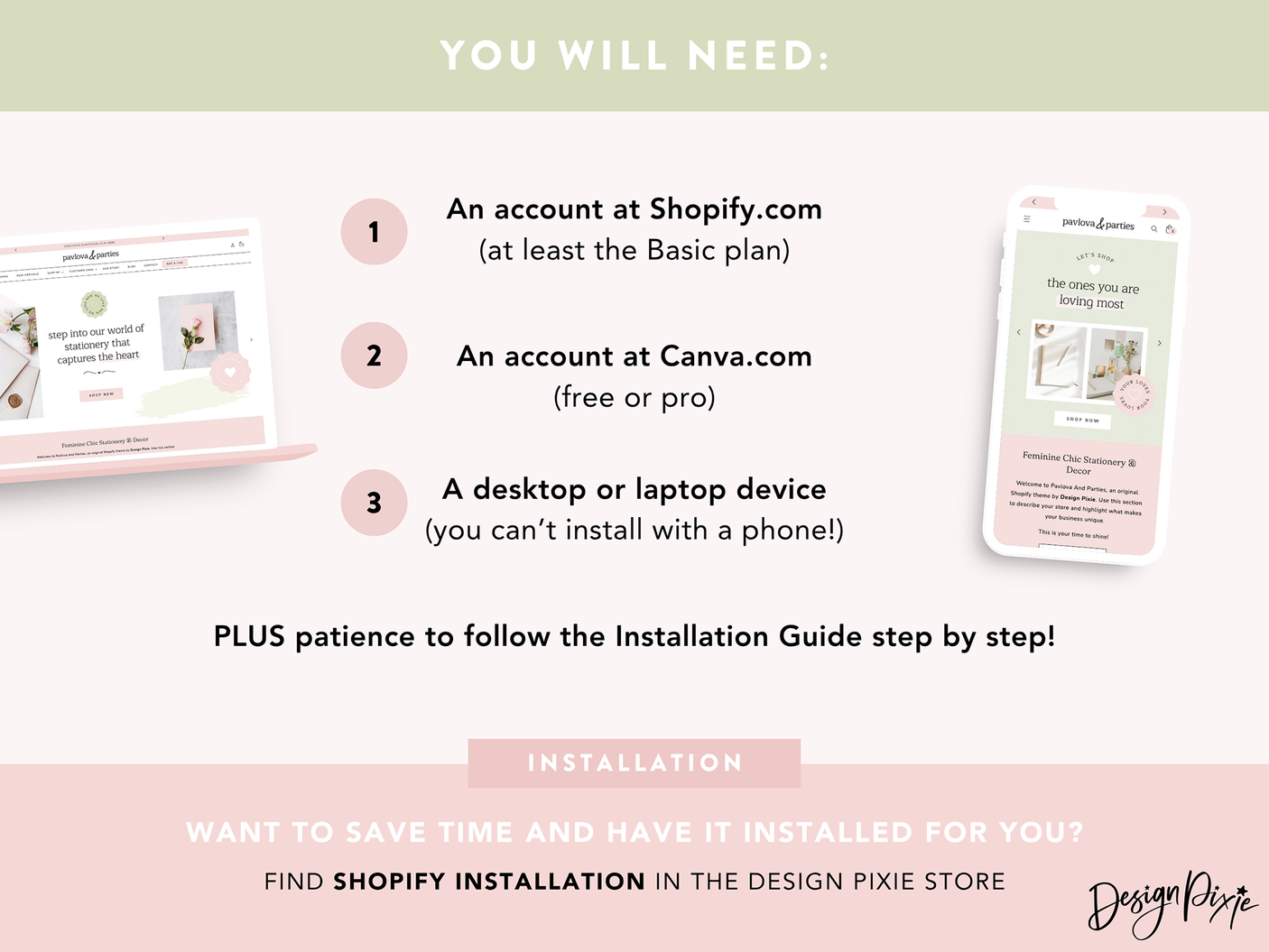 Pavlova And Parties Shopify Theme