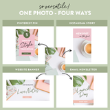 Pink And Green Stock Photos