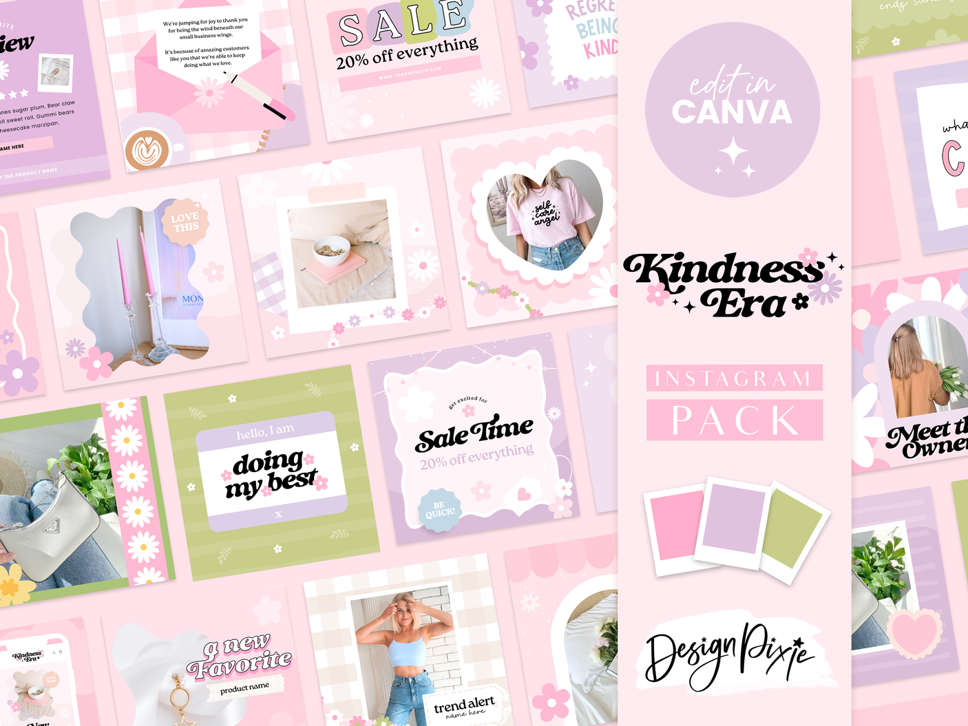 Kindness Era Instagram Post Templates