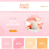 Candy Wishes Shopify Theme - Design Pixie