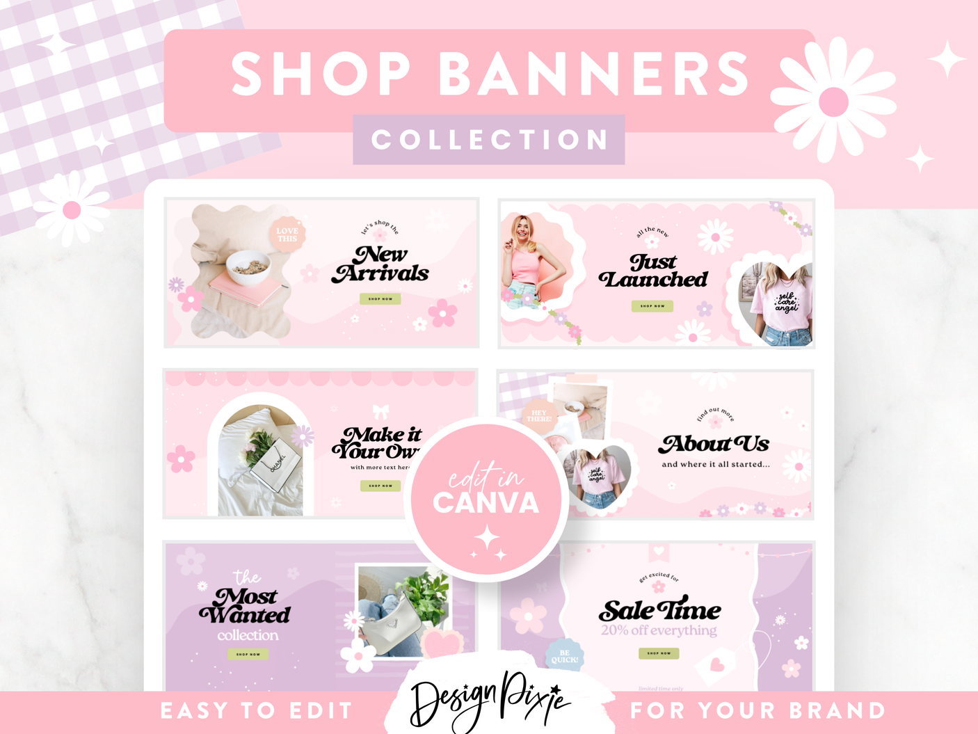 Kindness Era Shopify Banner Templates