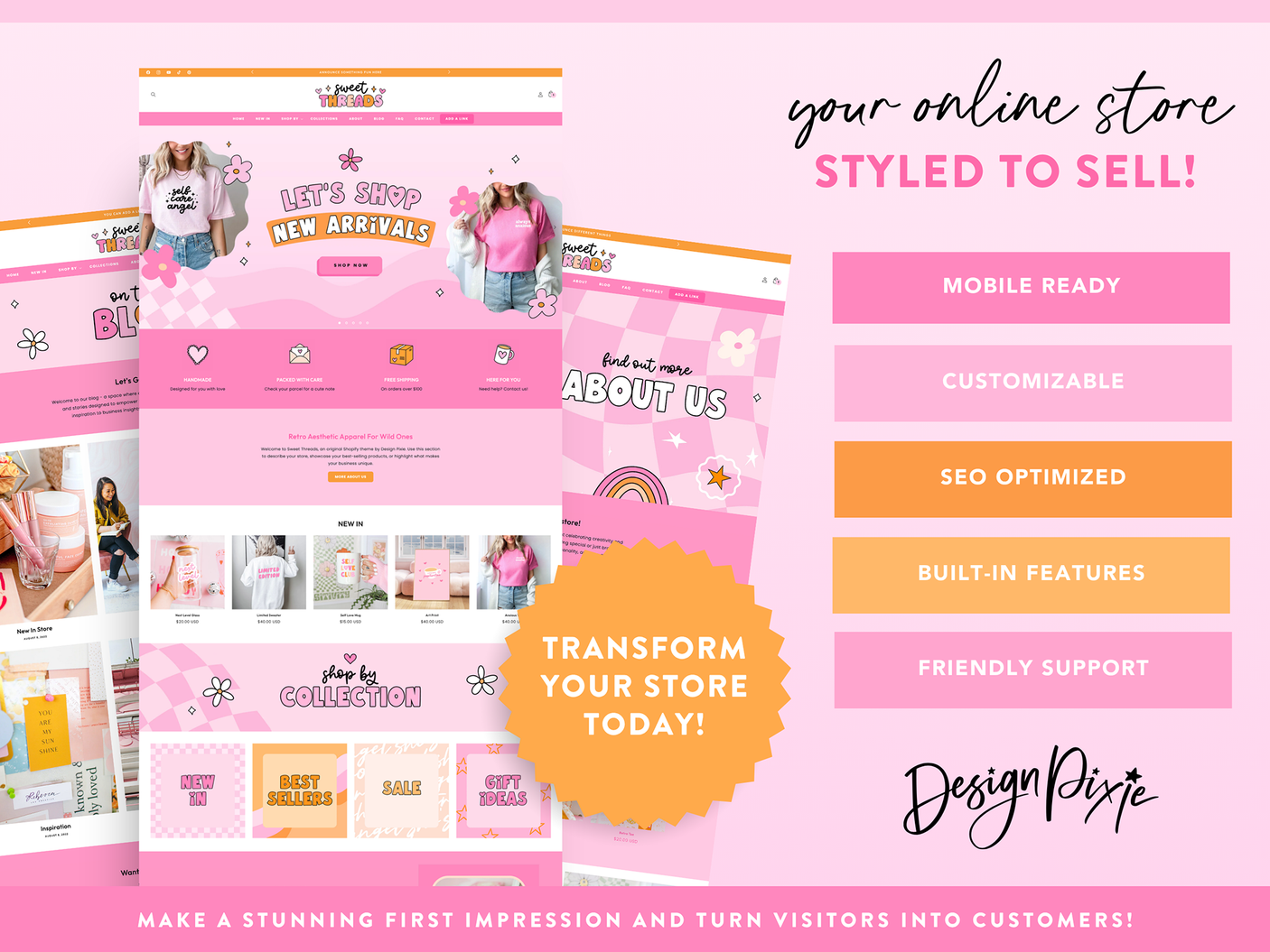 Sweet Threads Shopify Theme