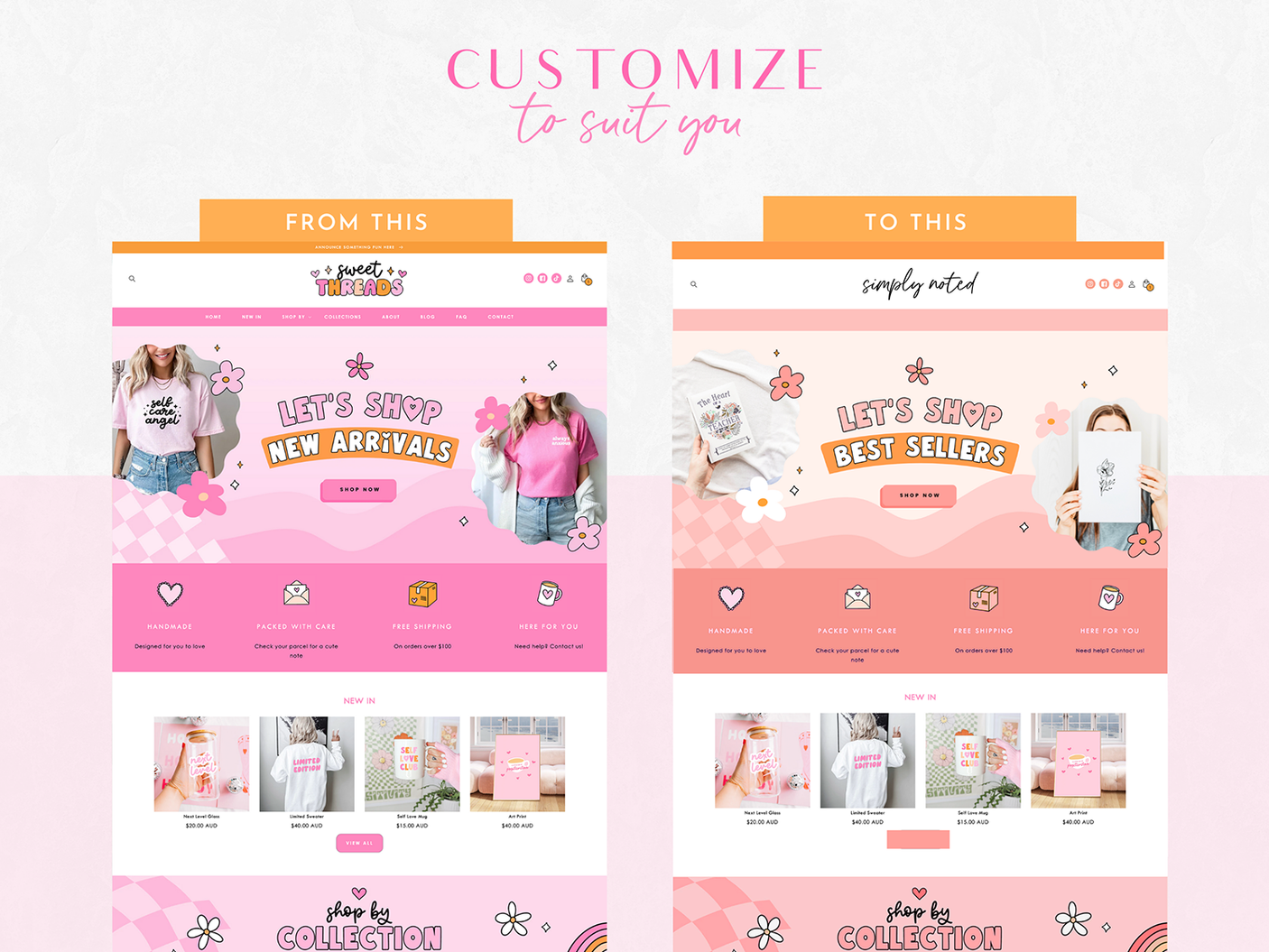 Sweet Threads Shopify Theme - Design Pixie