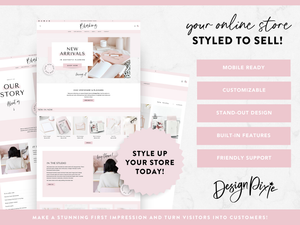 Tema rosa de Shopify