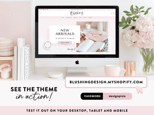 Tema rosa de Shopify