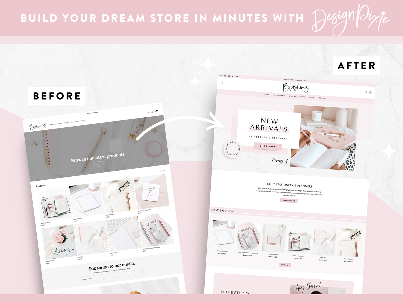 Pink Shopify Theme