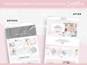 Tema rosa de Shopify