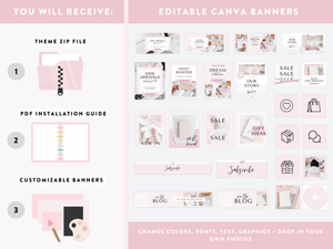 Tema rosa de Shopify