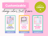 Colorful Creative Pinterest Templates