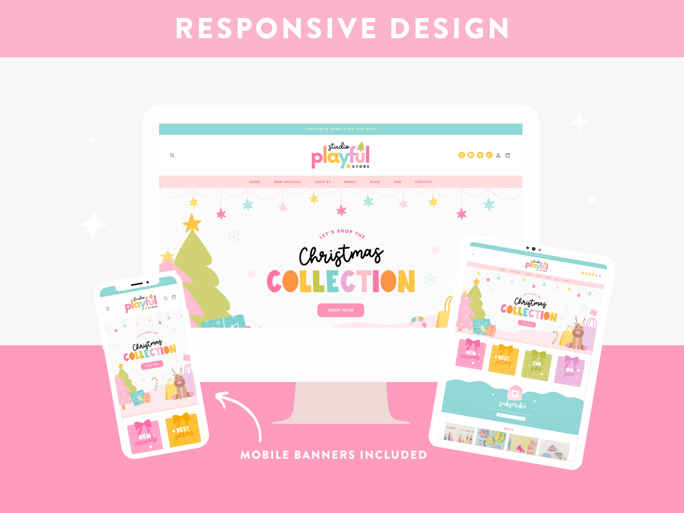 Playful Christmas Shopify Theme