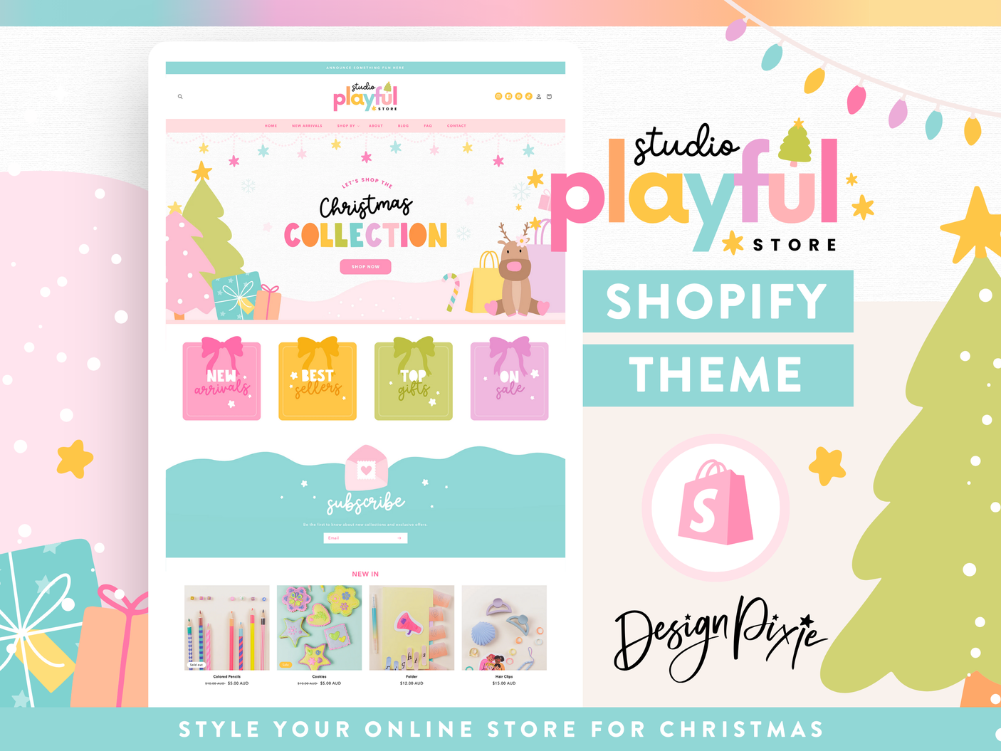 Playful Christmas Shopify Theme