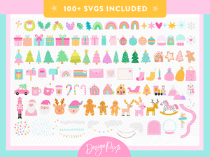 Playful Christmas SVG Clipart