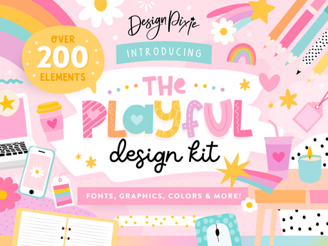 Playful Design Kit by Design Pixie