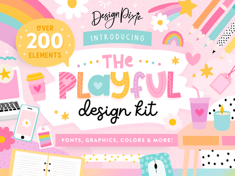 Playful Design Kit by Design Pixie