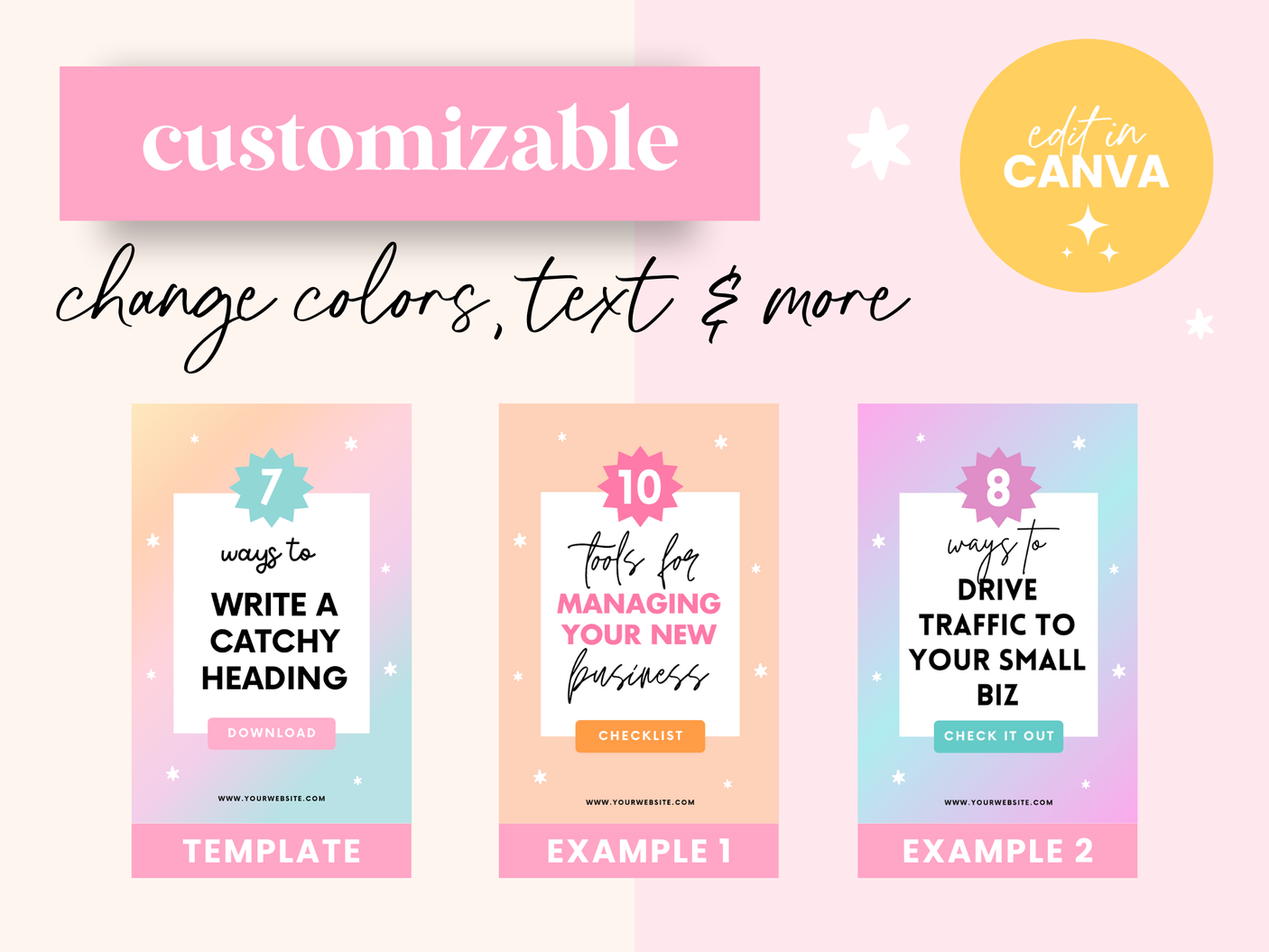 Playful Pinterest Templates - Design Pixie