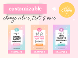 Playful Pinterest Templates - Design Pixie