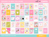 Playful Rainbow Instagram Templates